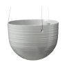 SK Bergamo hanging pot light gray