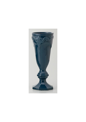 Parfait Ceramic Vase Navy Antique