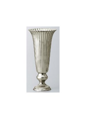 Silver Vase Striped
