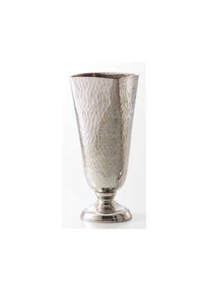 Silver Vase Textured